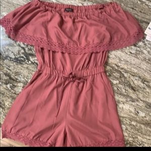 Off the shoulder Romper